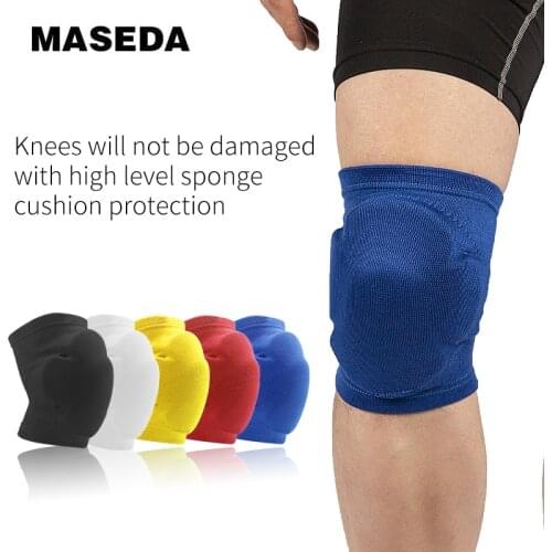 MASEDA New spring and summer kneepad thickened sponge kneepad dance kneepad prevent knee injury protect knee