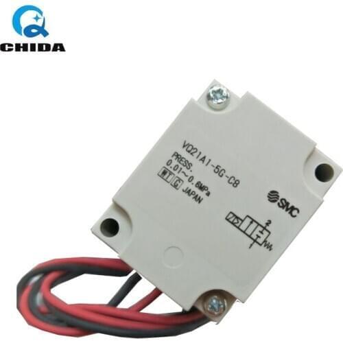 SMC original Solenoid valve Pneumatic components VQ21A1-5Y-C8-F