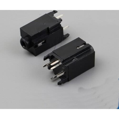 PJ-345 walkie talkie socket audio jack switch 4 foot patch power socket 3.5mm headphone jack