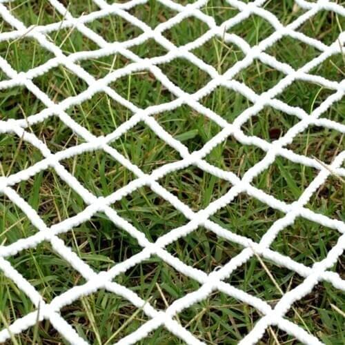 4M Wide 5/10cm Grid Child Safty Protection Nets Home Balcony Railing Stairs Baby Fence Against Falling Nylon Netting