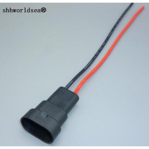 Shhworldsea 9006 HB4 Wire Harness HID Xenon Power Cable Connector Ballast Socket HID Wiring Adapter Conversion Kit