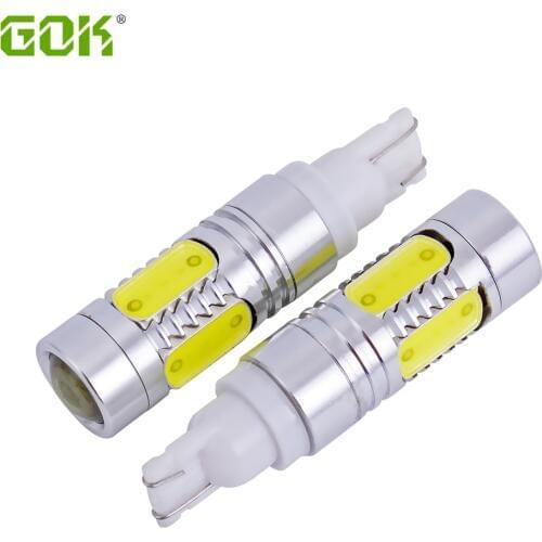 2PCS High power T10 7.5W LED COB H1 H3 880 881 W5W T10 LED Flood 194 168 Car Auto Wedge Reverse Signal Light LED Car Styling