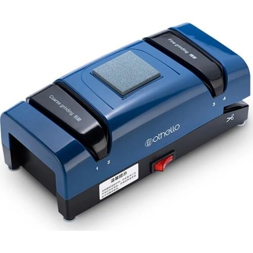 220V Household Electric Knife Sharpener High Precision Kitchen Knife Fast Grinder Automatic Sharpening Machine 60W 2800RPM