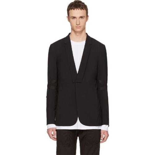 XS-5XL New Mens clothing fashion GD hair stylist Catwalk Slim brief casual Suit plus size Singer Costumes