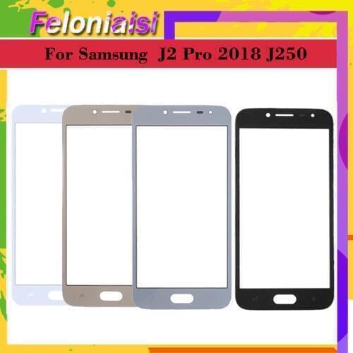 10pcs\lot Touch Screen outer Front Glass Panel For Samsung Galaxy J2 Pro 2018 J250 J250M J250G Grand Prime Pro LCD Outer Lens