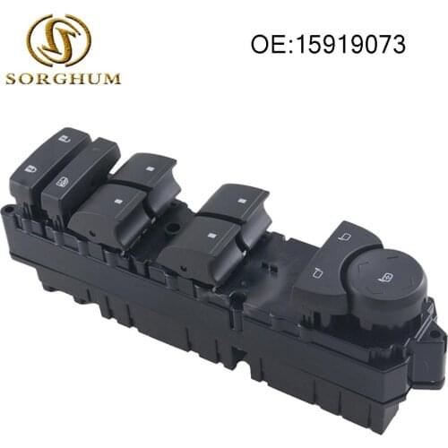 15919073 Front Master Window Switch For 2007 2008 2009 Cadillac SRX