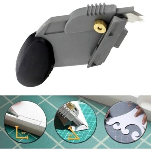 45&90 Degree Angle Easy Mat Cutter with 6pcs Spare Blades Oblique Frame Angle Cutter Card Foam Mat Board Cutting Machine