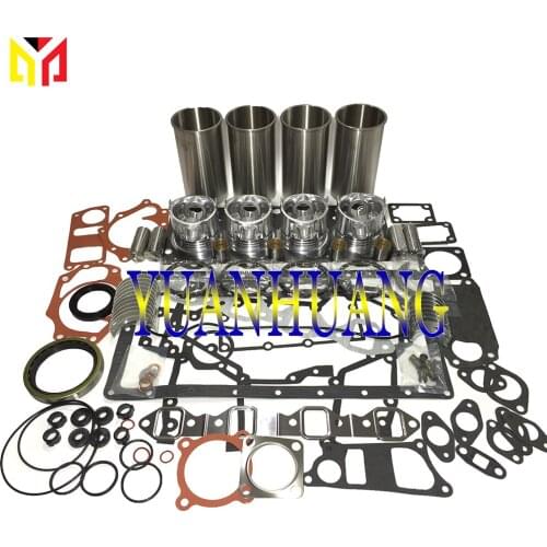 4D95 4D95L 4D95-1 Engine Rebuild Kit With Valve Overhual Repair Gasket For Komatsu Excavator