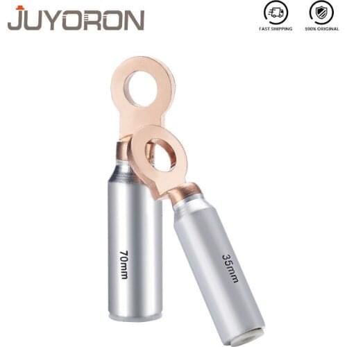 5Pcs DTL-35/5070/95/120 Round Head Copper Aluminum Terminals Wire Connector