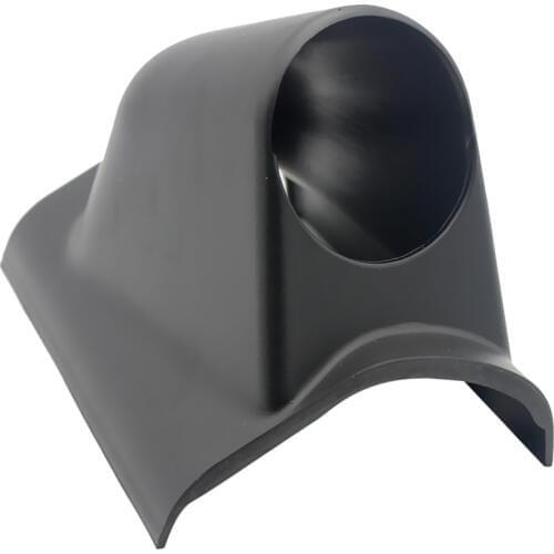 52mm 2 '' Single hole Gauge A-Pillar Meter Dash Pod Mount Holder Black ABS