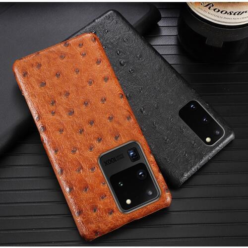 Genuine Leather Phone Case For Samsung Galaxy S20 s10 S10e S7 S8 S9 Plus Note 8 9 10 20 Ultra A30s A50 A51 A70 A71 Case