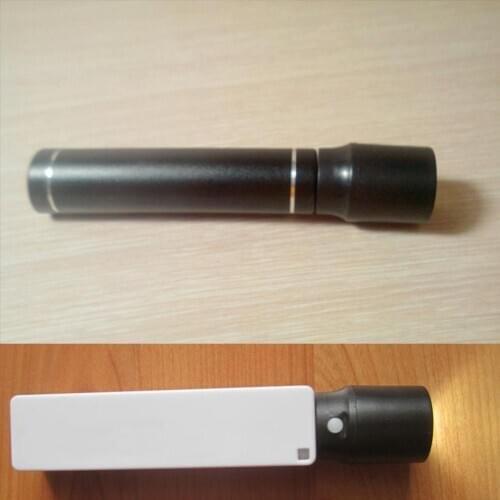 1Pcs Black USB LED Lamp Torch Plastic White Light Press For Computer Laptop Night Lighting Button Q4A0