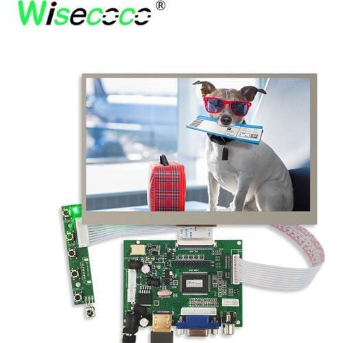 Wisecoco 7 inch LCD 1024*600 display TFT screen with drive board for tablet and raspberry Pi 2 / 3
