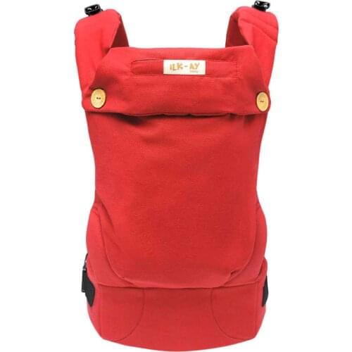 ERGONOMIC KANGAROO RED COLOR MODEL (3 MONTHS-4 YEARS OLD) ILKAY BABY HANDY