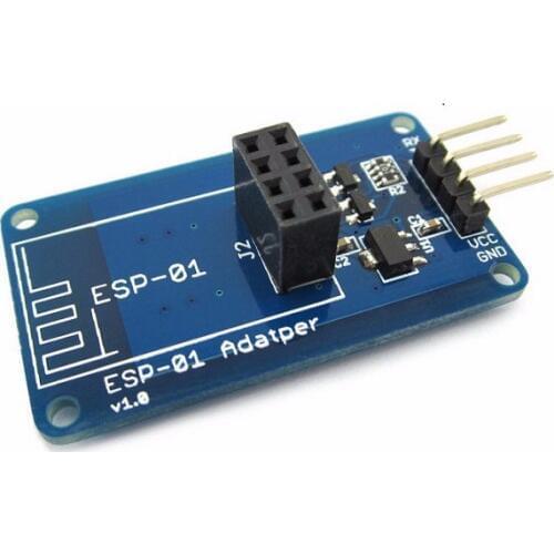 ESP8266 ESP-01 ESP01 ESP-01S Serial WiFi Wireless Shield Adapter Module 3.3V 5V Serial Board For Arduino UNO R3 Microcontroller