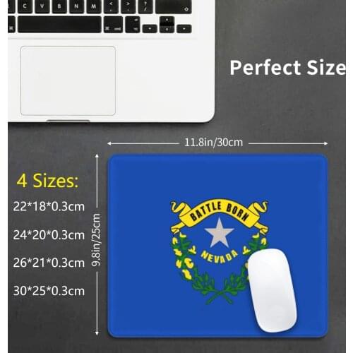 Nevada Flag. Usa Mouse Pad DIY Print Nevada America American Carson City Las Vegas Flag Flagshop Usa