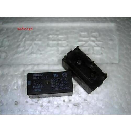 G6B-1184P-US 24VDC relay 4 pin position