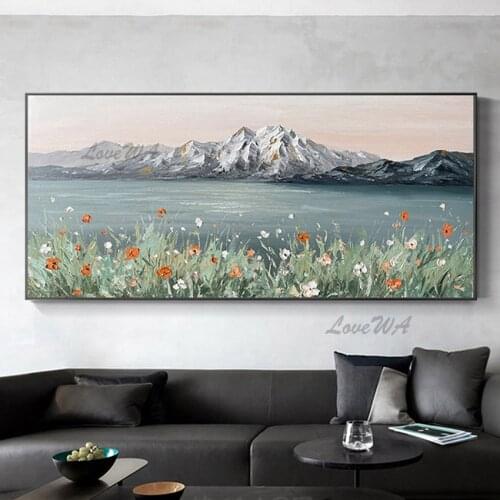 12 Colors Different Oil Paintings Canvas Home Decor Handmade Wall Oil Painting Wall Picture Colorful Paintings Art For Bedroom