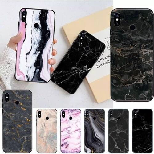Marble Pattern fashion Phone Case For Xiaomi Redmi note 7 8 9 t max3 s 10 pro lite luxury coque funda shell cover
