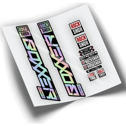 STICKERS FORK BICYCLE ROCKSHOX BOXXER ULTIMATE 2021 WP376