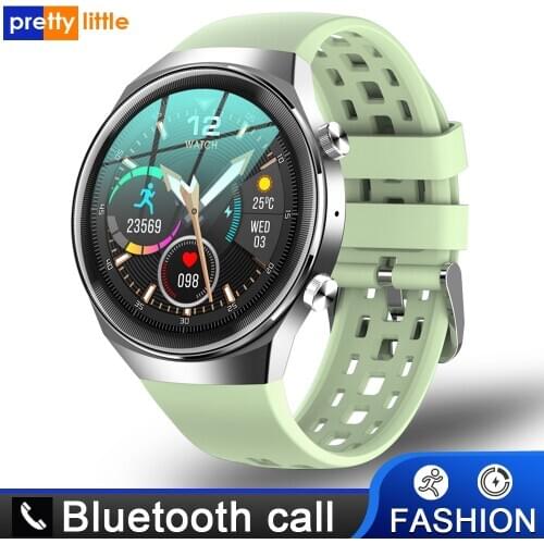 New Q-8 Ecg Ppg Smart Watch Men Music Bluetooth Call HD Full Touch screenHeart Rate Monitoring Sports Smartwatch For Android IOS