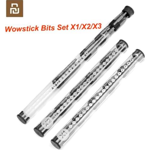 Original Youpin Wowstick X1/X2/X3 Screw Bits Set Multi-purpose 4mm S2 Steel Bits for Wowstick Screwdrivers