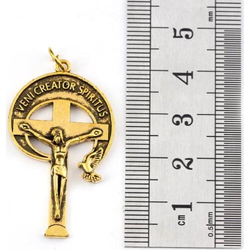 Cross Pendant Jesus Portrait Pendant Catholic Gift Made in Zinc Alloy 2020 New Style Order To Send Exquisite Gift MENG MING