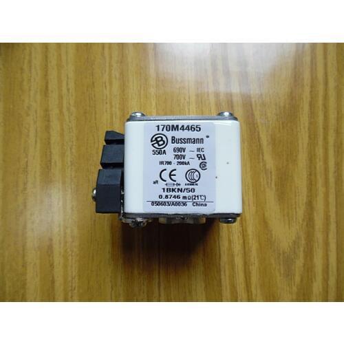 Fuses: 170M4465 550A 690V / 170M4565 550A / 170M4466 630A / 170M4566 630A 690V aR