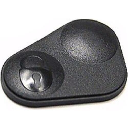 Rubber 2-Button Remote Key Fobs Pad Cover - YWC000300 For Land/Range Rover P38 Black