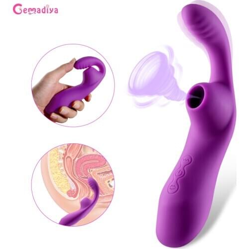 Sextoy Female Rabbit Vibrator Clit Suction Clitoris Sucker G Spot Vibration Nipple Sucking Vibrator Sex Toys For Women Adult