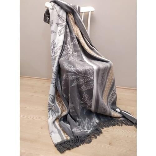 Silk By Home Morbida Double-Sided Cotton Tv Knee blanket