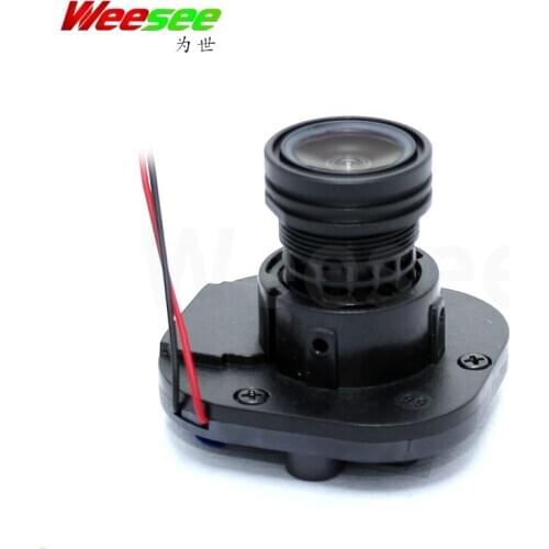 WS 960P 1/2.7" 4mm 90 Degrees Wide Angle CCTV IR Fixed Board Lens M12 IR CUT Mount Holder Support for Analog IP Camera lens