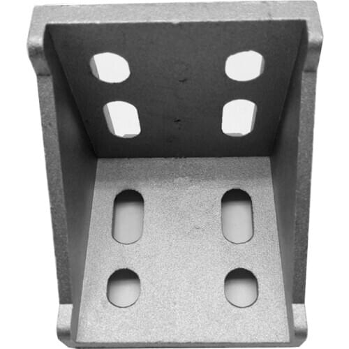 CNC DIY 8080 Corner Fitting 80x80 Home Decorative Angle Brackets Aluminum Profile Accessories connector