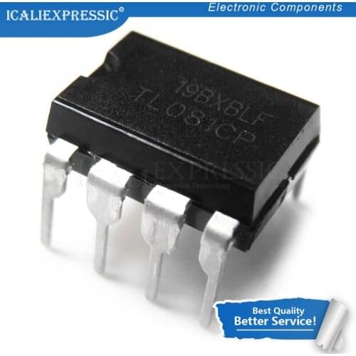 10PCS TL081CP DIP8 TL081 DIP TL081C DIP-8 new and original IC