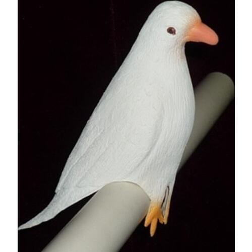 2pcs/Lot The New Latex Dove(Feather Stripe) Magic Tricks,Accessories,Mentalism,Stage,Close Up,Comedy,Gimmick,Magician Dove Toys