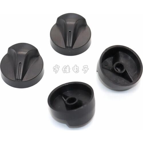29 * 15mm black plastic knob flower shaft 6MM coding switch knob cap potentiometer speed regulating knob cap