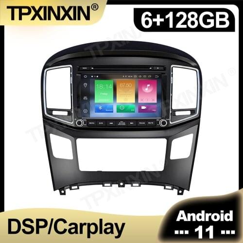 128GB Android 11 For Hyundai H1 2016 2017 2018 Car Radio Multimedia AutoRadio DVD Player Navigation Stereo GPS 2 din Accessories
