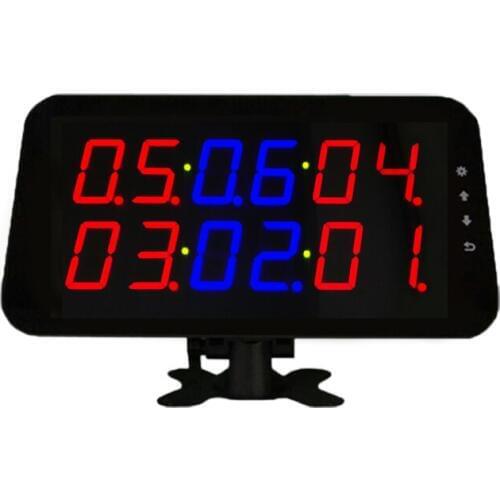 433.92MHz Touch Screen Wireless Calling Receiver Queuing System for Restaurant Waiter Nurse Hospital K-4-F-BR