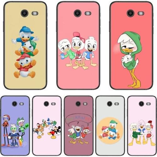 Disney Cartoon Huey Dewey and Louie Phone Case Hull For Samsung Galaxy J 4 3 5 6 7 8 EU 2018 Plus 2017 Black Shell Art Cell C