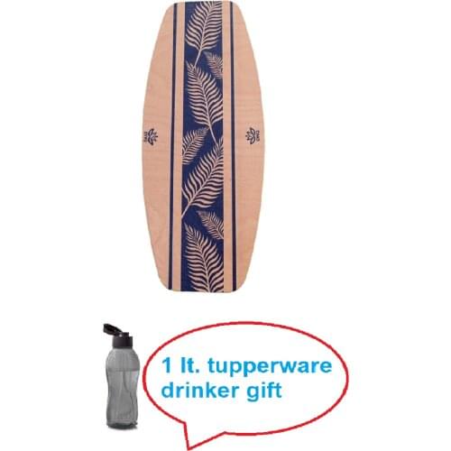 Wooden Balance Board, Surfing, Skating, Fitness, Yoga, skateboard Snowboard for Training and Coordination Exercise Portable Equipment