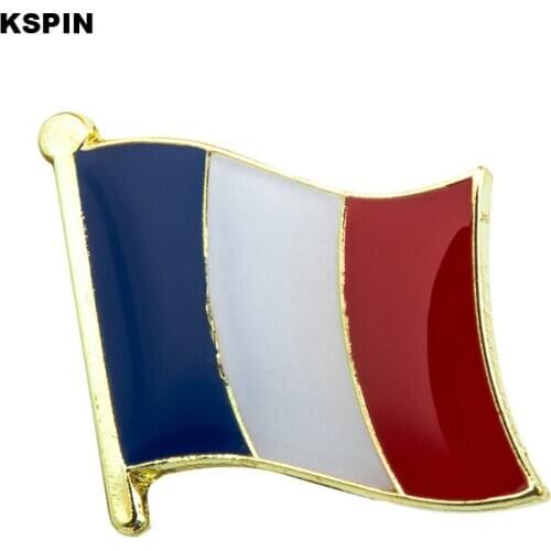 France flag lapel pin badge pin 300pcs a lot Brooch Icons KS-0057