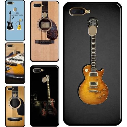 Guitar Instrument Music Phone Case For OPPO A5S A3S A1K A15 A52 A72 A83 F5 F7 A5 A9 A31 A53 2020 Reno 2 Z 4 Pro