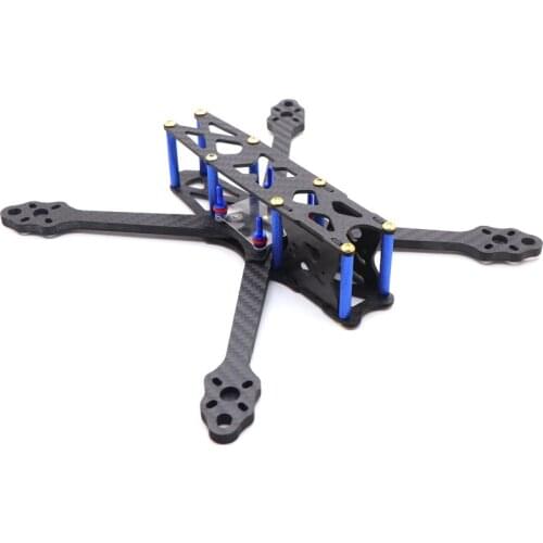 HSKRC Joker V2 106g 225mm 5 Inch 5mm Arm Carbon Fiber Frame Kit for RC Quadcopter Multicopter FPV Racing Drone Model Toys