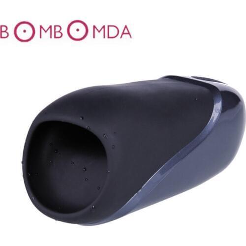 Male Masturbation Cup 14 Frequency Penis Stimulated Rotating Vibrator IPX7 Waterproof Male Masturbation Adult Sex Toys