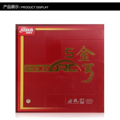 New Arrival Original DHS GOLDARC 5 Germany Made Table Tennis Rubber/ Ping Pong Rubber Free Shipping