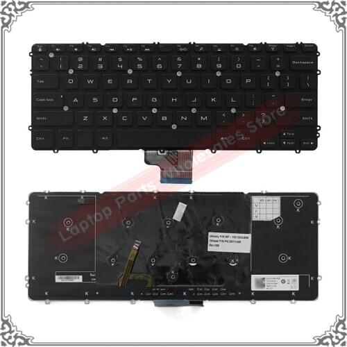 Original Black US Keyboard For DELL Precision M3800 XPS 15-9530 9530 Backlit Keyboard Replacement