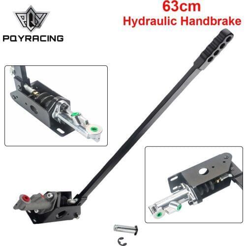PQY - 63cm Universal Long Vertical Hydraulic Handbrake Hydro E-brake Drift Race Hand Brake PQY3658BK
