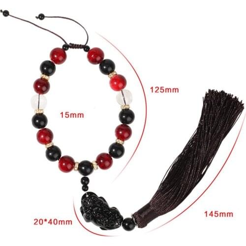 Car Ornaments Brave Troops Bead Auto Interior Rearview Mirror Hanging Pendant for Citroen C-Quatre C-Triomphe Picasso C1 C2 C3 C