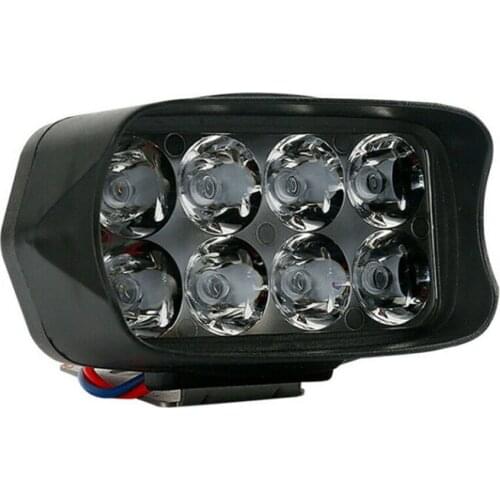 Universal Motorcycle LED Headlight 6000K Super Bright Headlamp Spot Light Waterproof Reflector Driving Lamp 1200LM