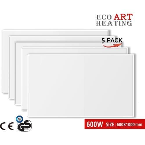 Infrared Heater Panel Space Heating Indoor Room Heating 60x100cm 5pieces
